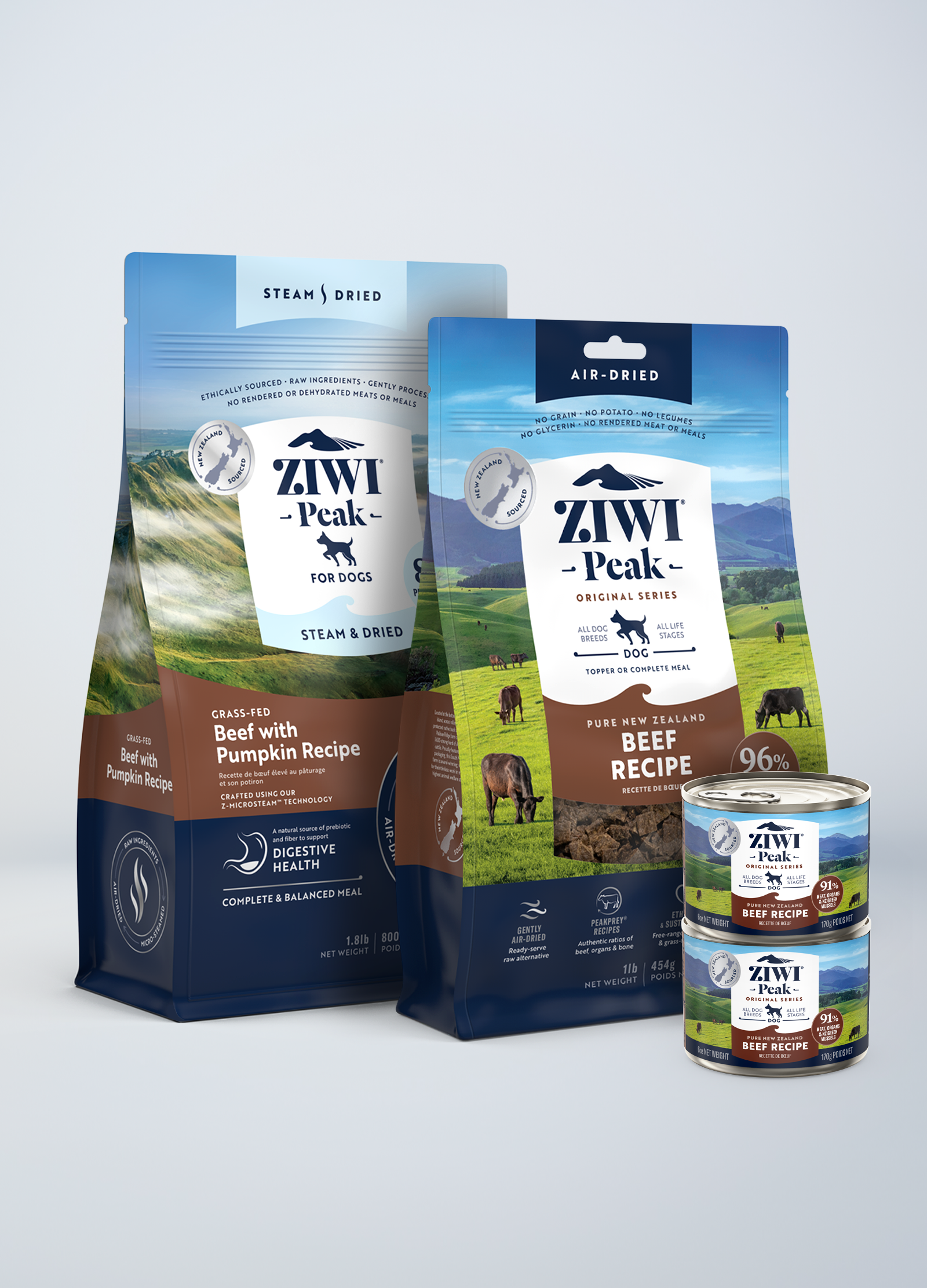 ZIWI ベニソンレシピ 8本セット Dog Food Bundles Range | ZIWI US