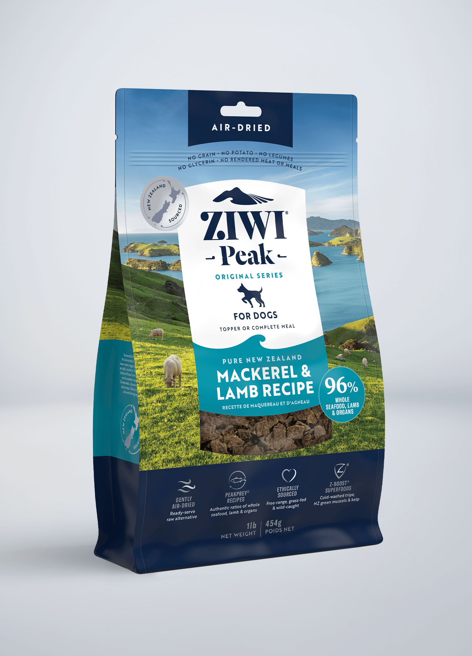 Air-Dried Mackerel And Lamb Dog Food | ZIWI US Air-Dried Mackerel And Lamb Dog Food | ZIWI US