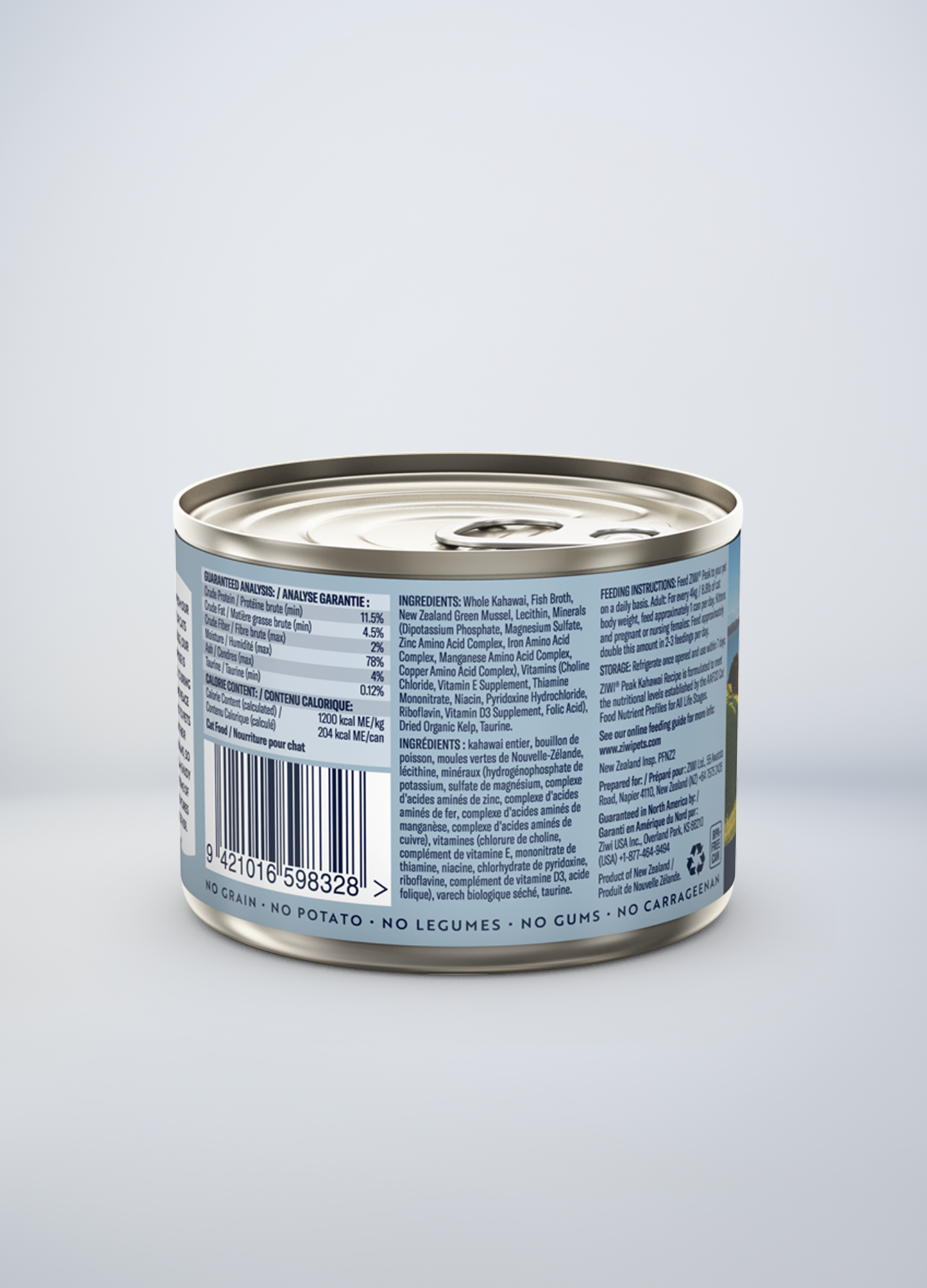 Original Canned Wet Kahawai Recipe for cats