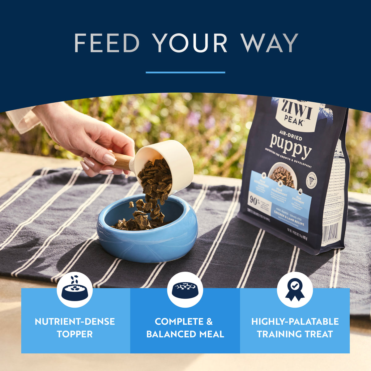 Original Air-Dried Chicken & Lamb Recipe for Puppies