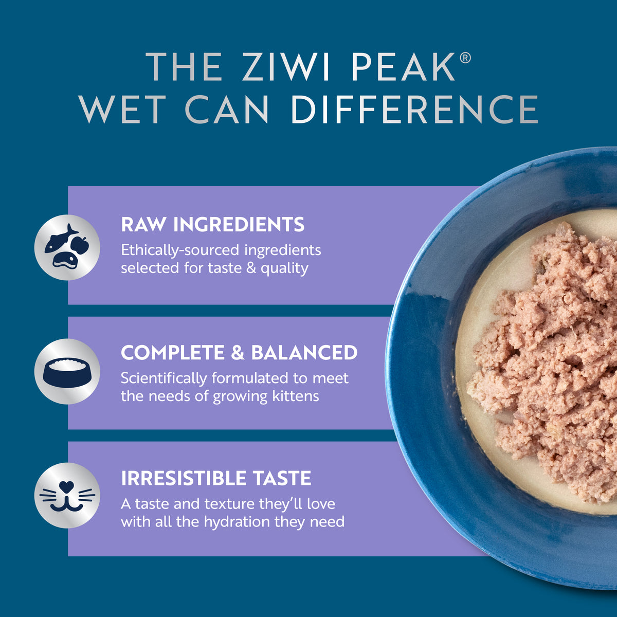 Original Wet Pâté Chicken with Lamb Recipe for Kittens