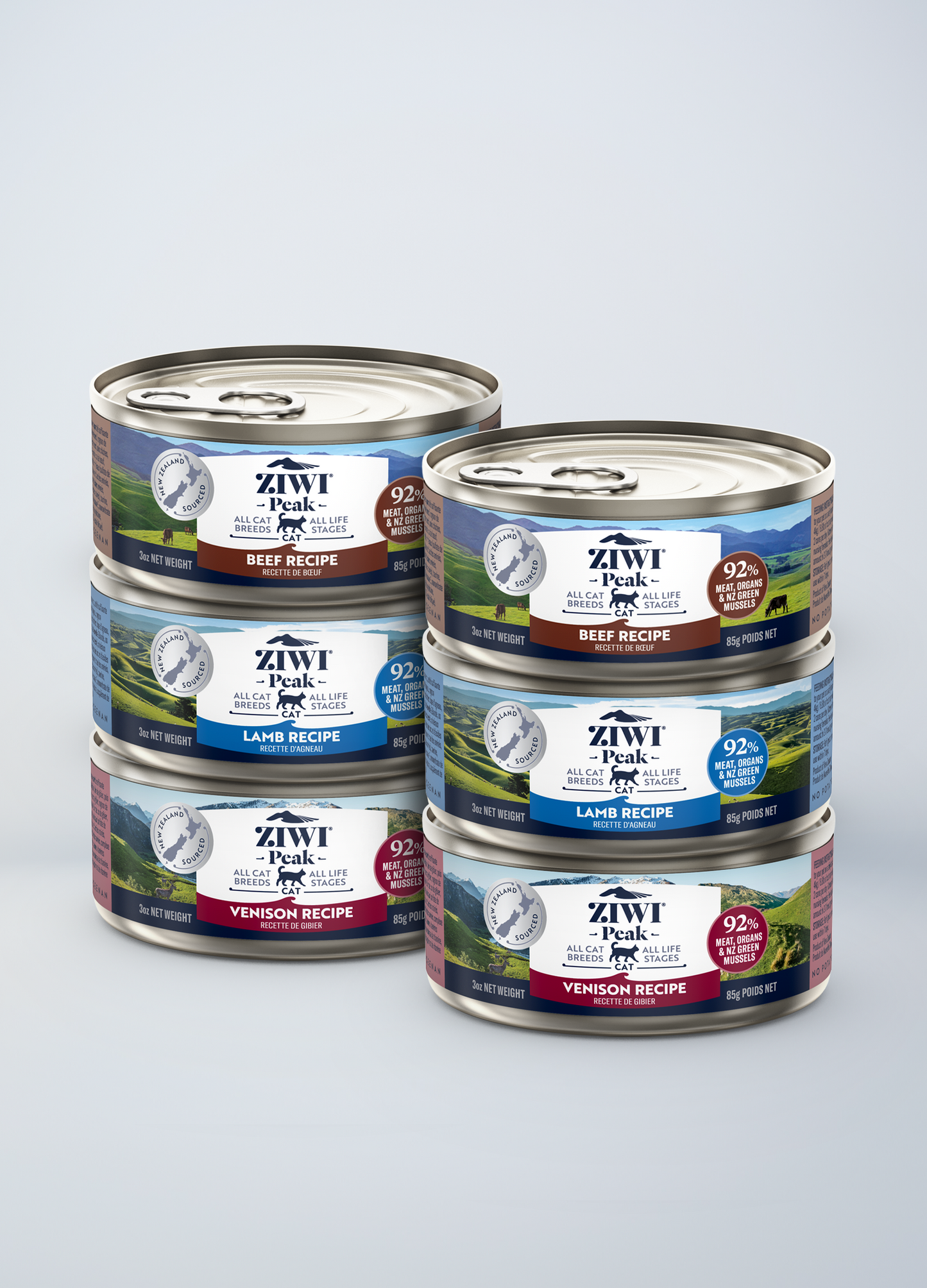 Variety Pack - Beef, Lamb, & Venison for cats