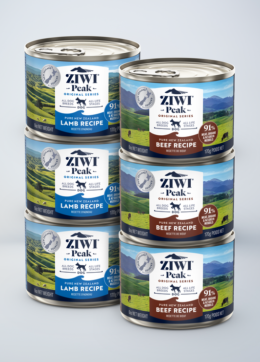 Variety Pack - Beef & Lamb for dogs | Canned wet food for dogs