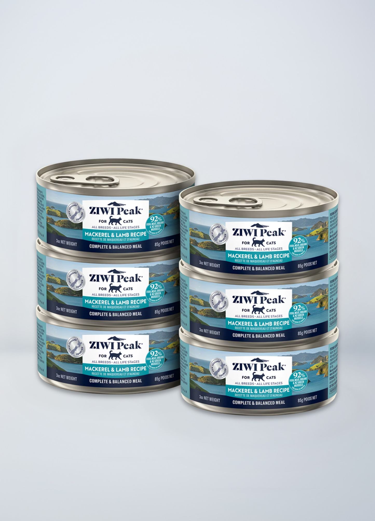 Original Canned Wet Mackerel & Lamb Recipe for cats