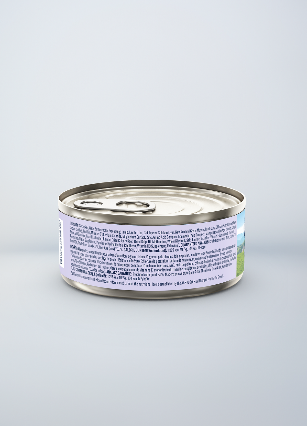 Original Wet Pâté Chicken with Lamb Recipe for Kittens
