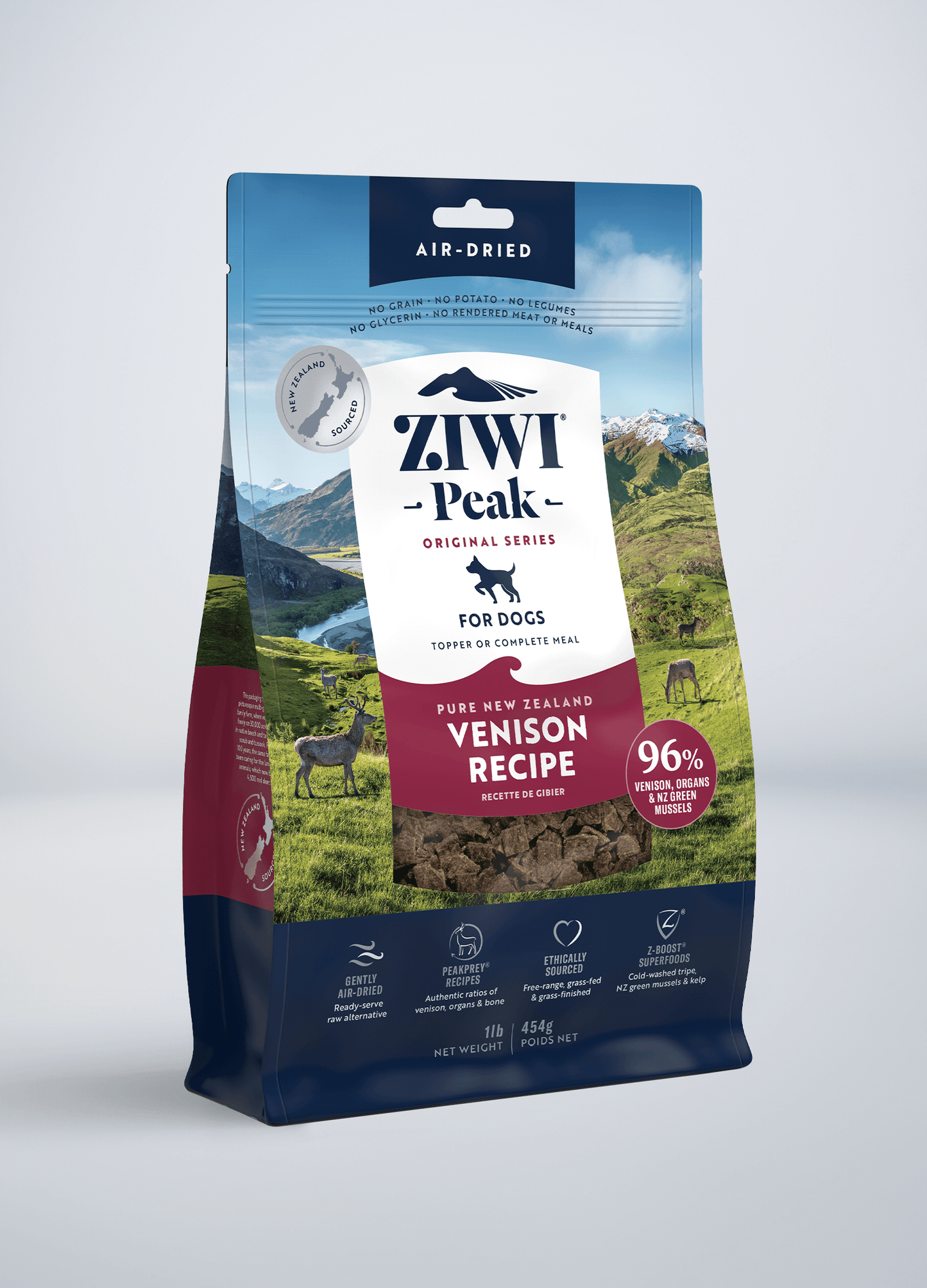 Ziwi Original Air-Dried Venison Recipe Dry Dog Food