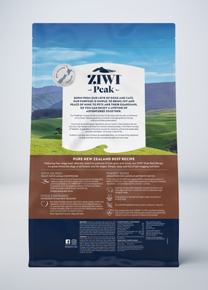 Air Dried Beef Dog Food ZIWI US