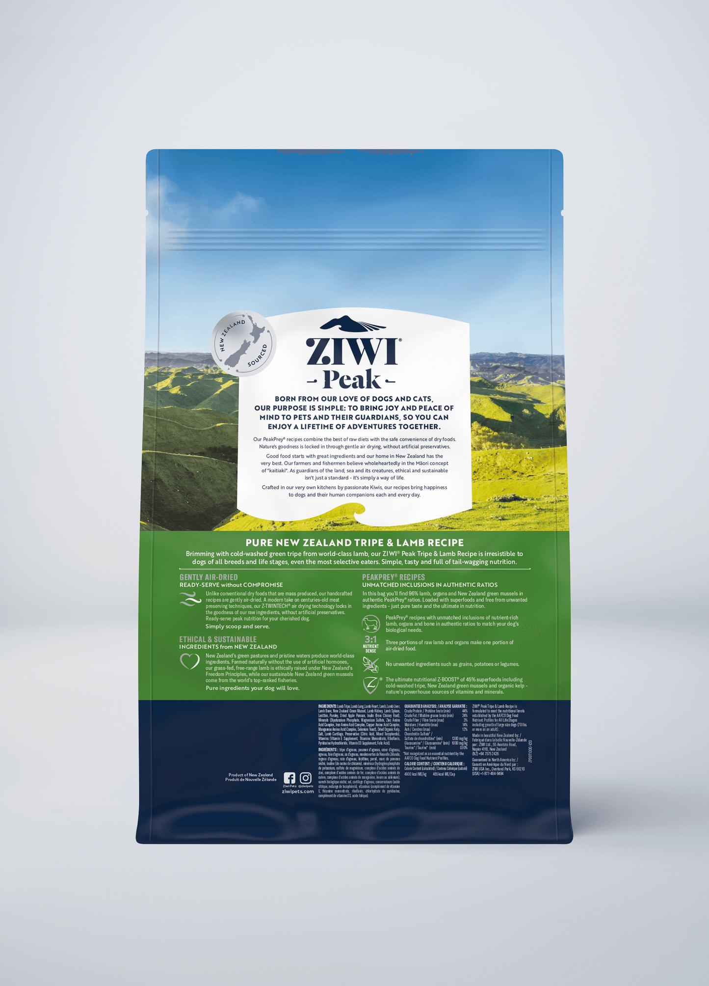 Lamb Tripe For Dogs ZIWI US