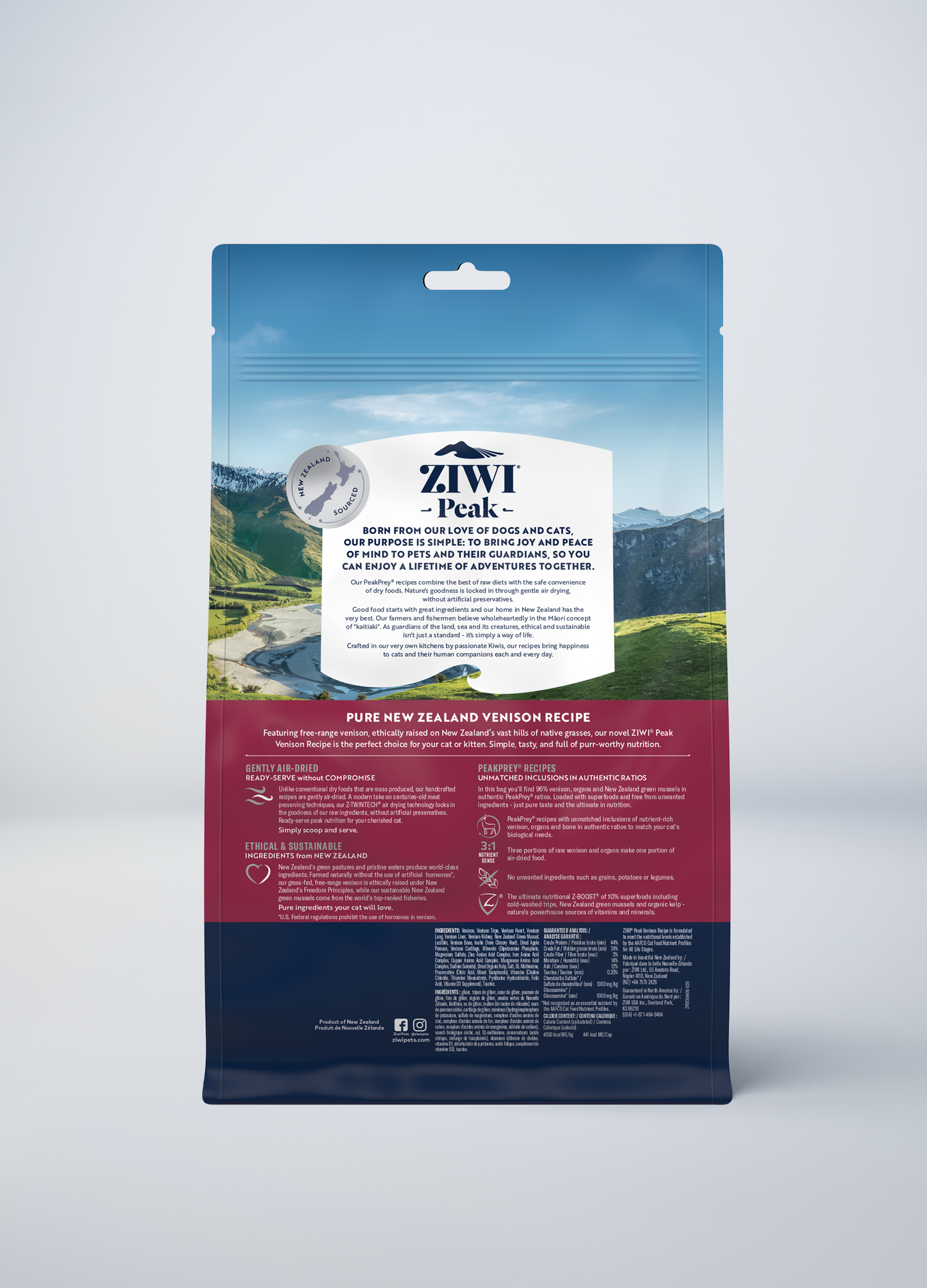 Air Dried Venison Cat Food ZIWI US
