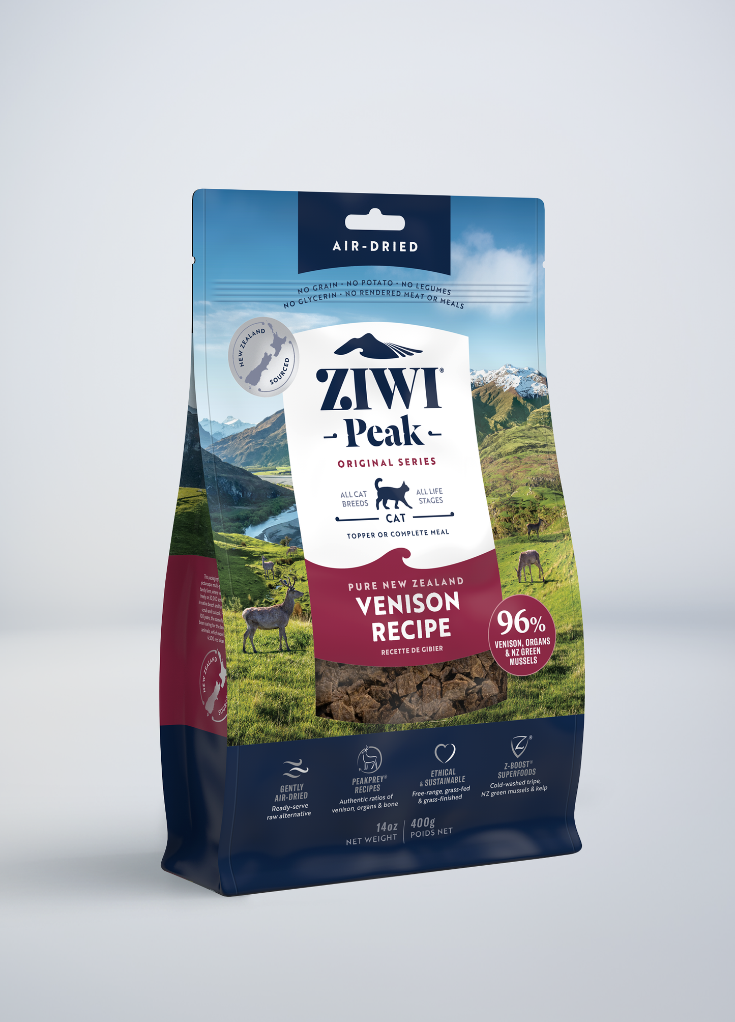 Ziwi Original Air-Dried Venison Recipe Dry Cat Food