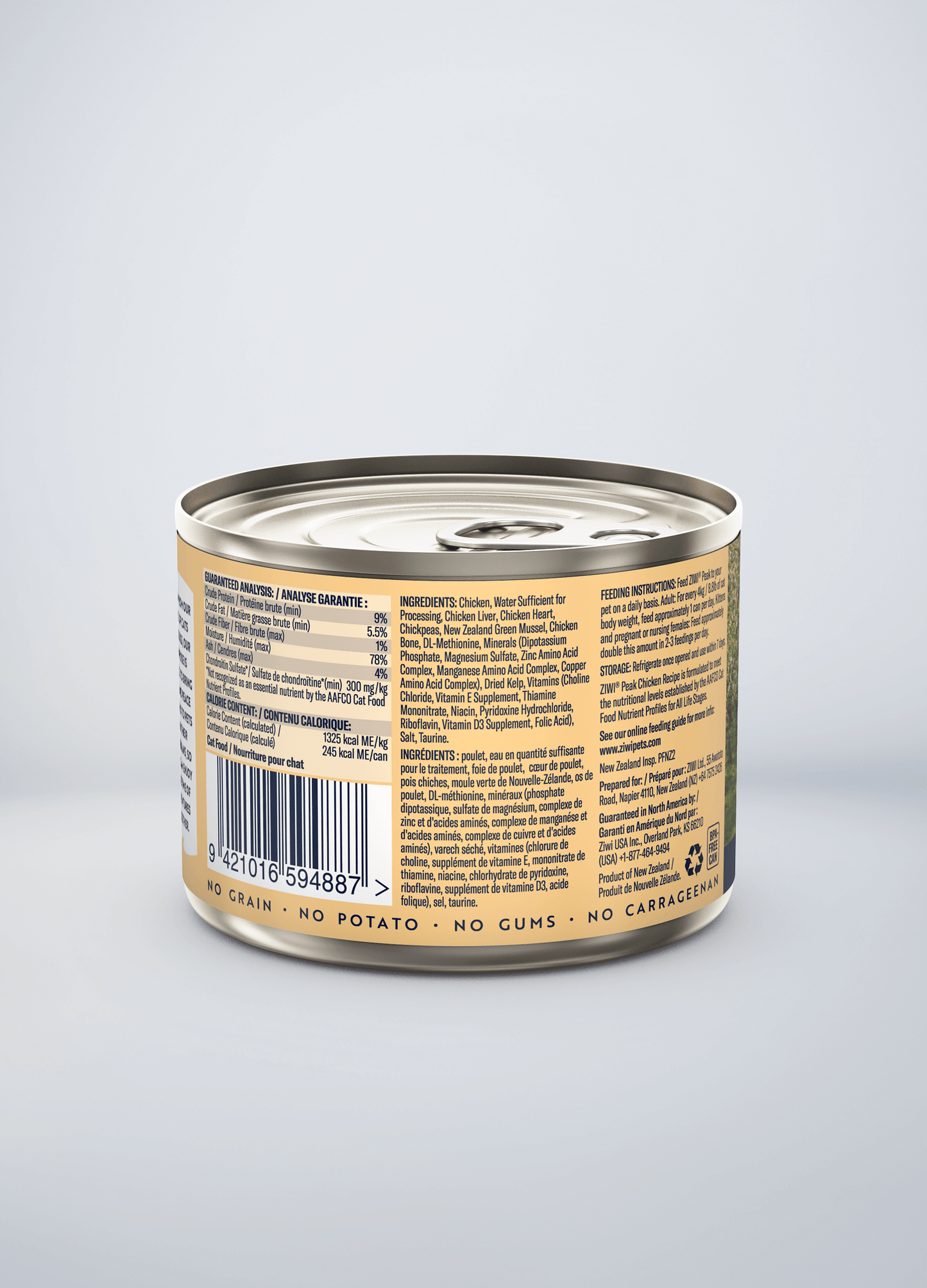 Original Canned Wet Chicken Recipe for cats