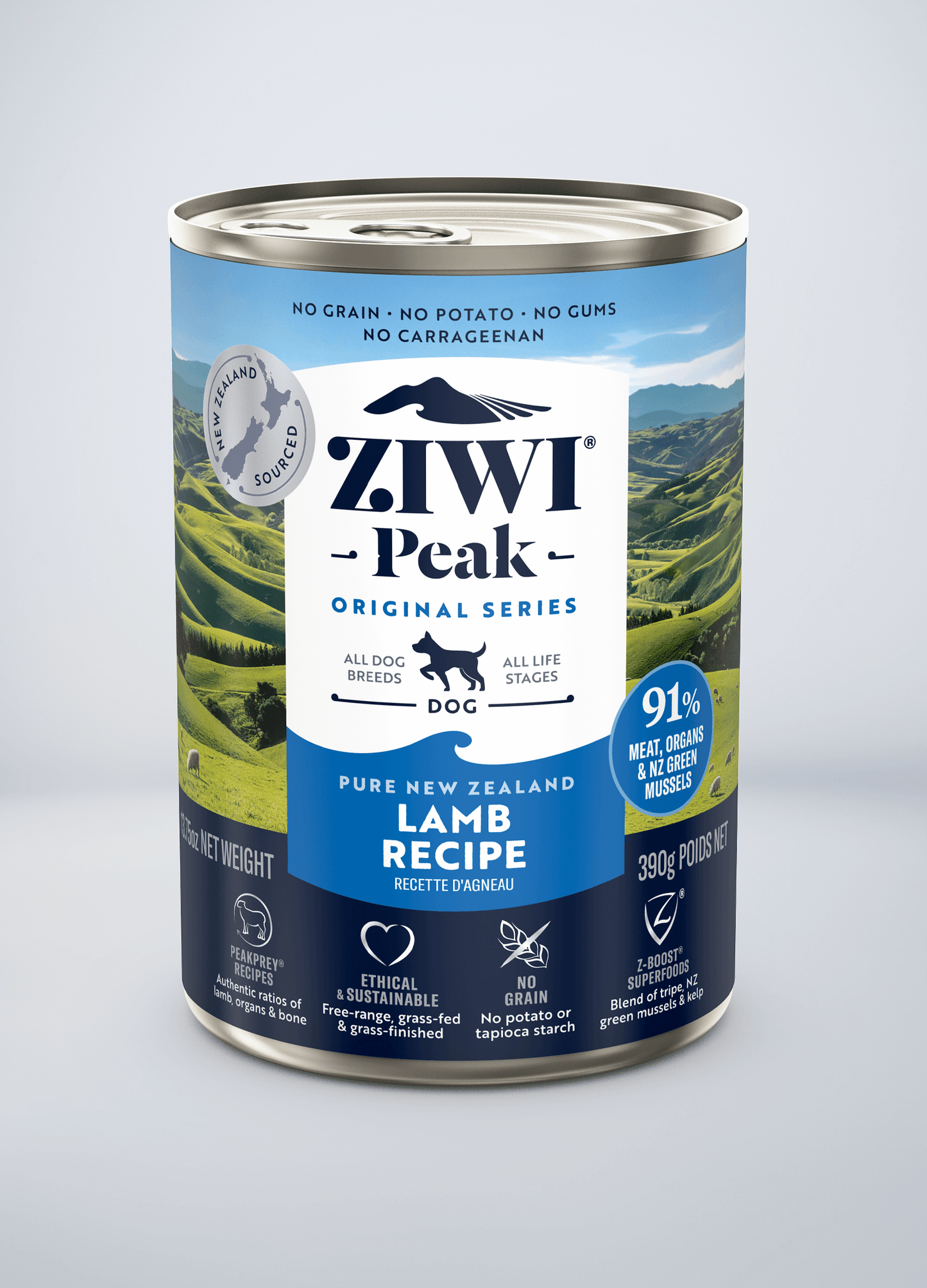 Original Canned Wet Lamb Recipe for dogs