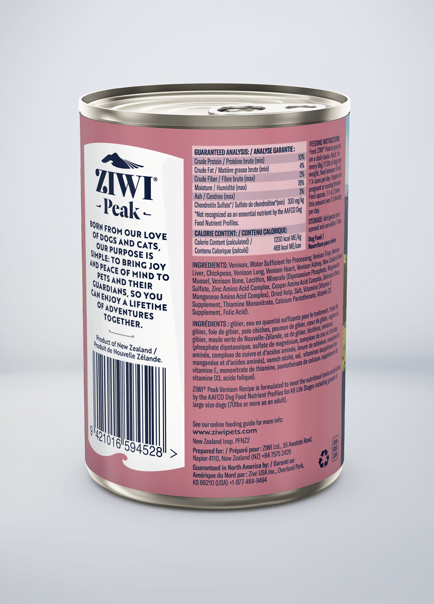 Ziwi venison dog food best sale